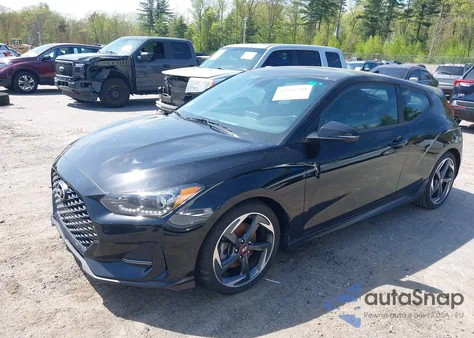 2019 Hyundai Veloster Turbo from USA, damaged, VIN KMHTH6AB5KU010488